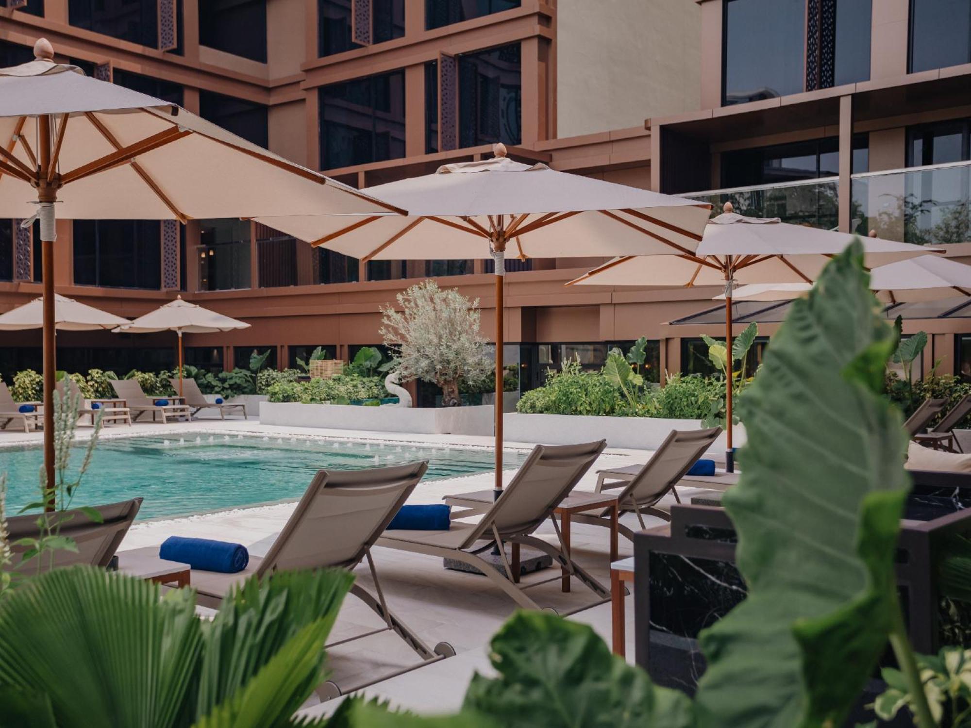 Nysa Hotel Bangkok Sukhumvit 11 Dış mekan fotoğraf The pool at the hotel