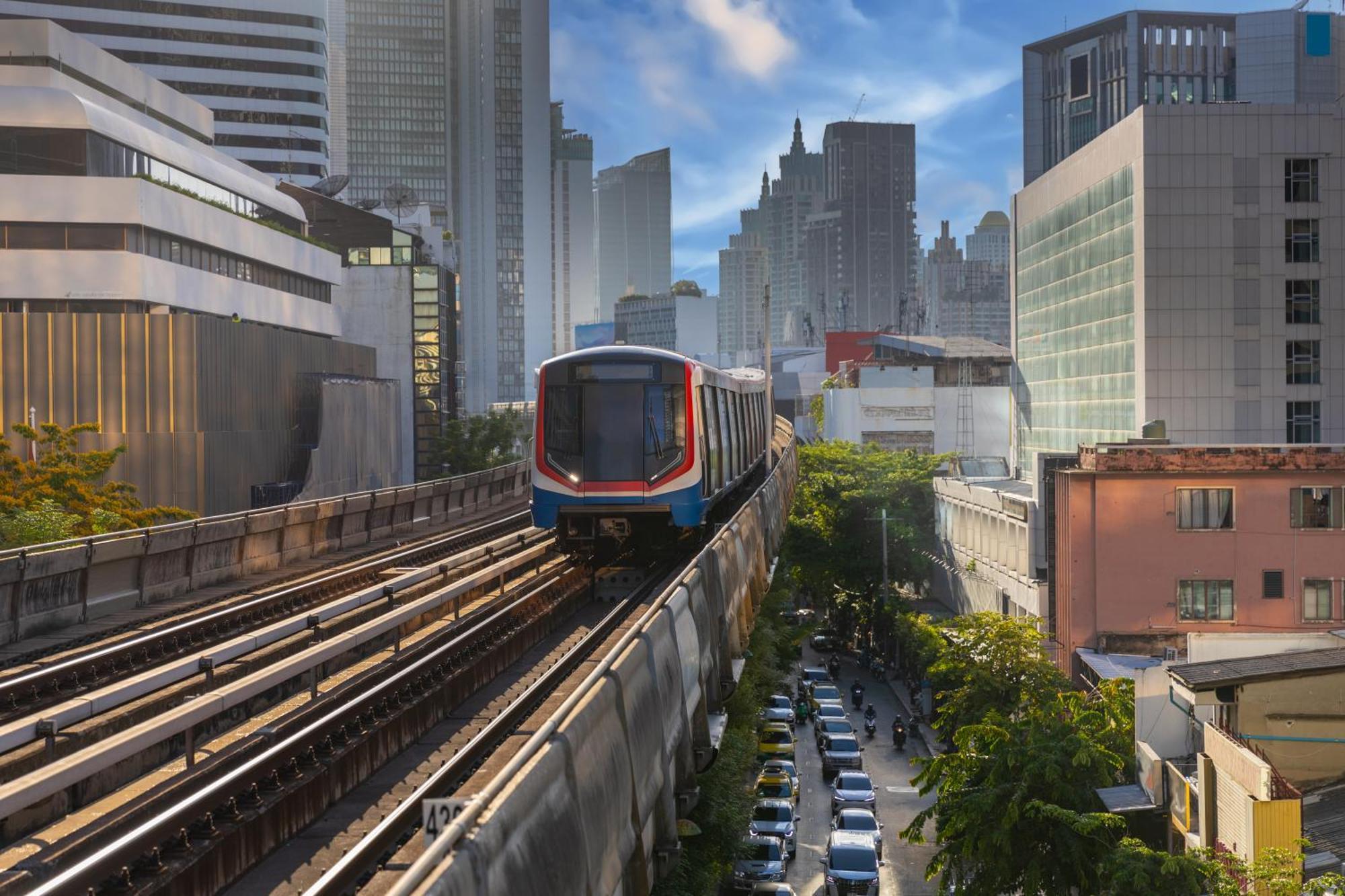 Nysa Hotel Bangkok Sukhumvit 11 Dış mekan fotoğraf Purple Line
